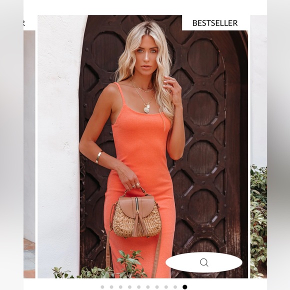 Never worn Vici midi dress small - Picture 2 of 4